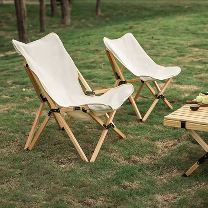 Contemporary Industrial Oxford Fabric Hardware Foldable Camping Chair Backrest For Outdoor Patio | Stornfield