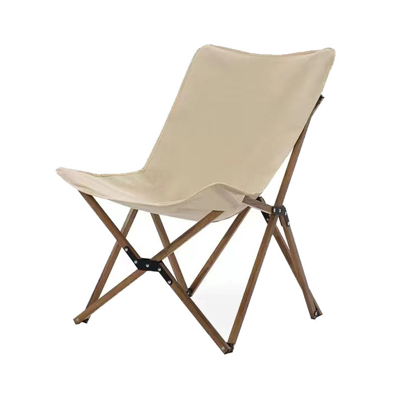 Contemporary Industrial Oxford Fabric Hardware Foldable Camping Chair Backrest For Outdoor Patio | Stornfield