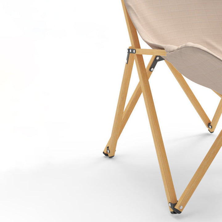 Contemporary Industrial Oxford Fabric Hardware Foldable Camping Chair Backrest For Outdoor Patio | Stornfield