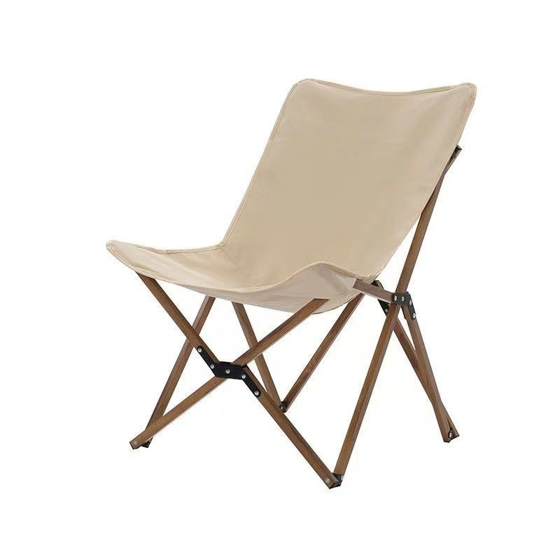Contemporary Industrial Oxford Fabric Hardware Foldable Camping Chair Backrest For Outdoor Patio | Stornfield