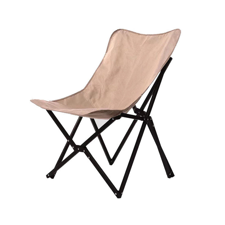 Contemporary Industrial Oxford Fabric Hardware Foldable Camping Chair Backrest For Outdoor Patio | Stornfield