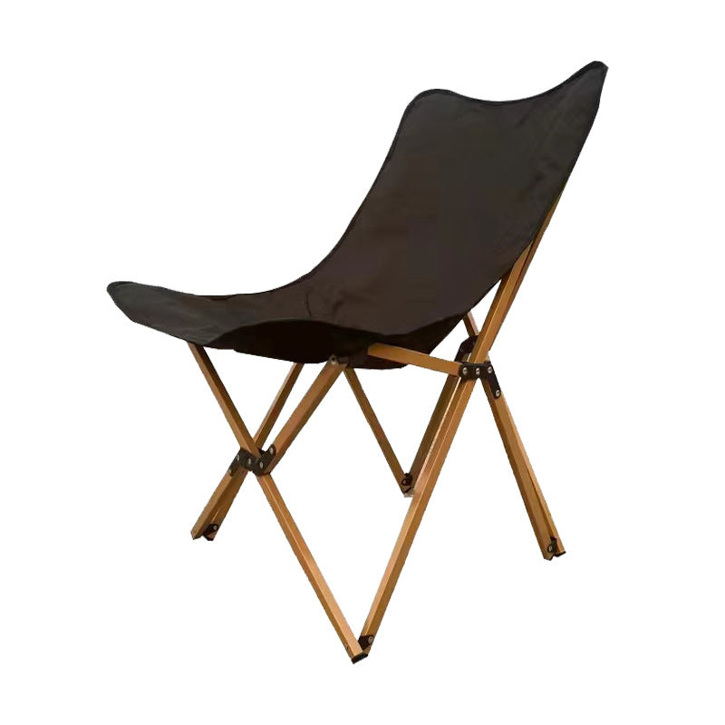 Contemporary Industrial Oxford Fabric Hardware Foldable Camping Chair Backrest For Outdoor Patio | Stornfield