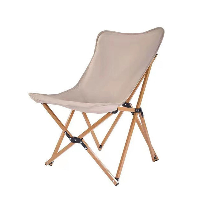Contemporary Industrial Oxford Fabric Hardware Foldable Camping Chair Backrest For Outdoor Patio | Stornfield