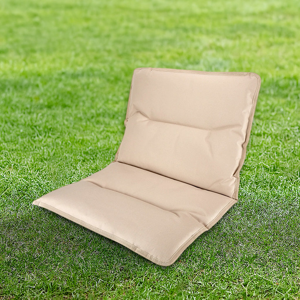 Modern Minimalist Rectangle Outdoor Carbon Steel Aluminum Alloy Beech Wood Oxford Fabric PET Foldable Portable Detachable Camping Chair Backrest Armrest For Garden | Stornfield