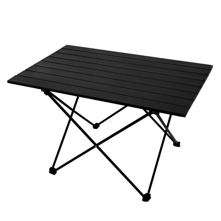 Modern Minimalist Carbon Steel Aluminum Foldable Square Side Table For Outdoor | Stornfield