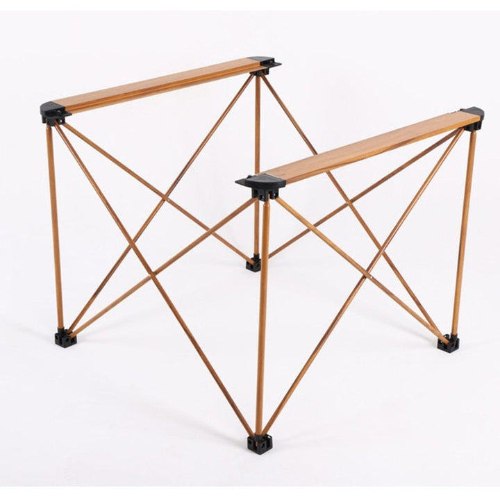 Modern Simplicity Square Rectangle Aluminum Iron Outdoor Foldable Camping Coffee Table 1-Tier For Garden | Stornfield