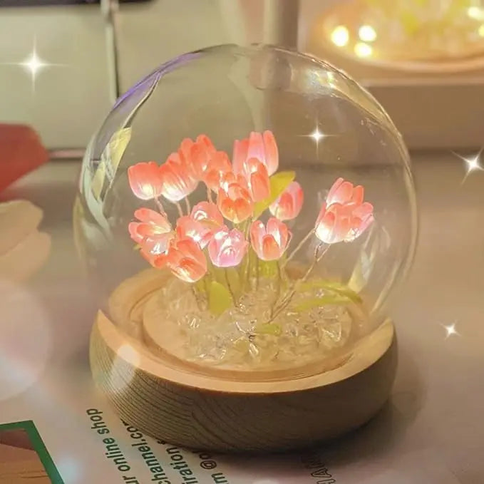 Stornfield | DIY Tulip Glass Globe Lamp