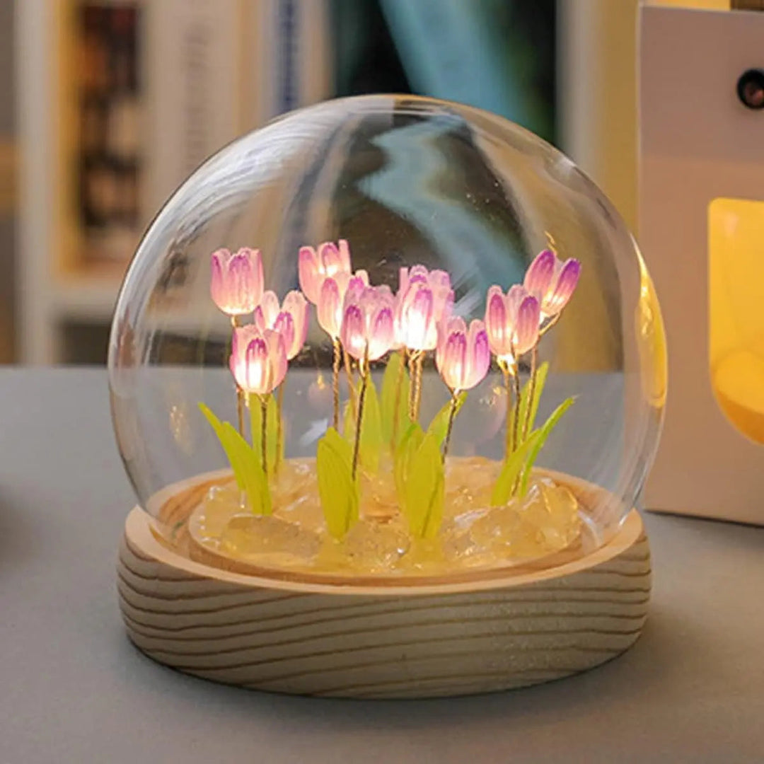 Stornfield | DIY Tulip Glass Globe Lamp