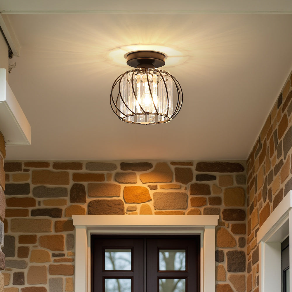 Glass Ceiling Light | Stornfield