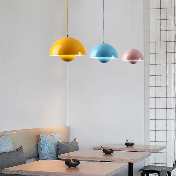 Stornfield | AuroraBloom™ – Hanging Flower Pot Lamp for the Bedroom