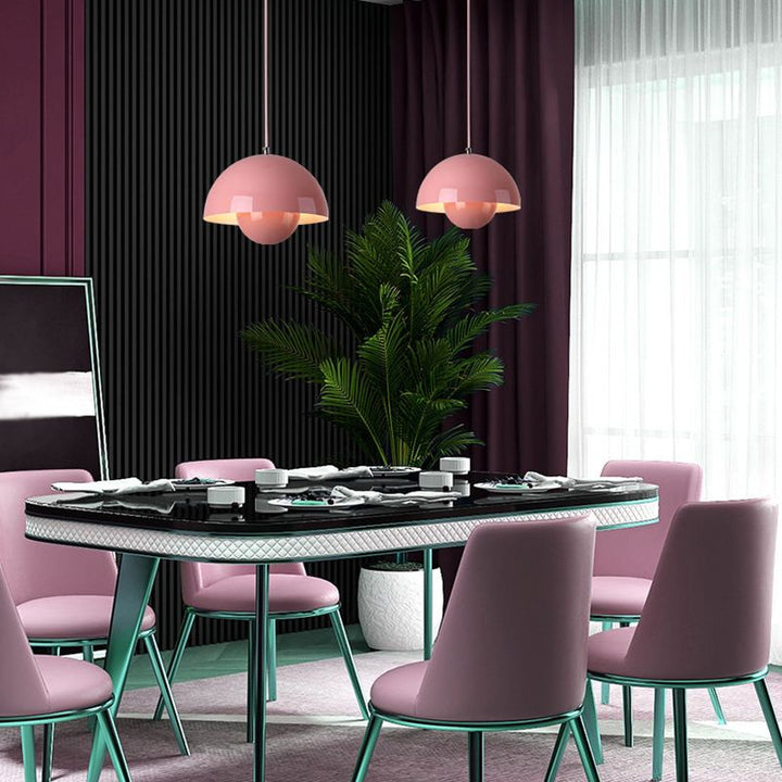 Stornfield | AuroraBloom™ – Hanging Flower Pot Lamp for the Bedroom