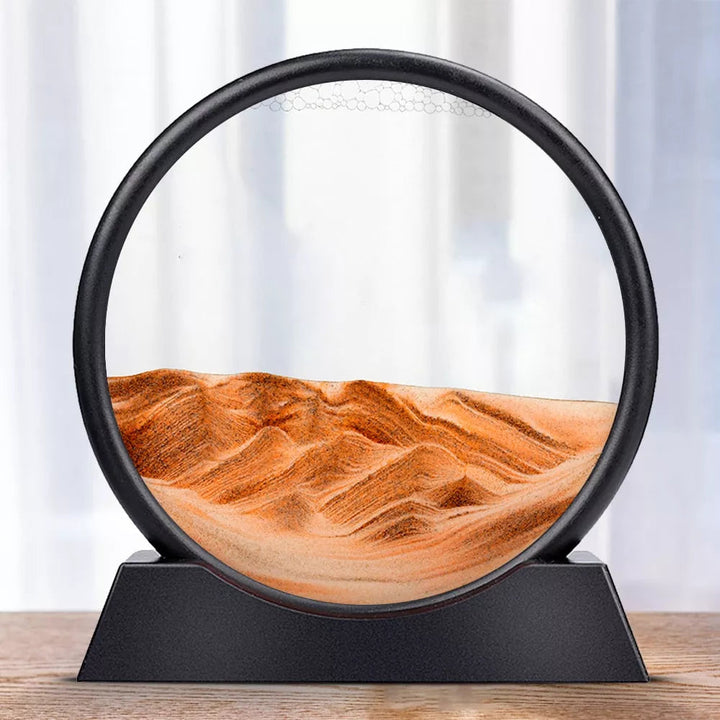 Stornfield | Paysage de sable en 3D en forme de sablier de mer profonde