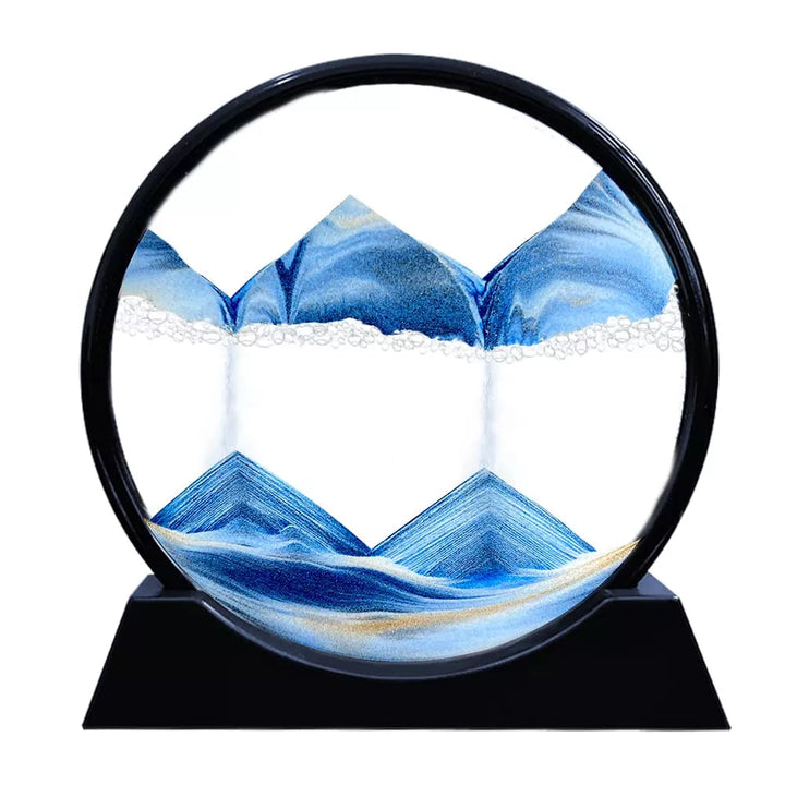 Stornfield | Paysage de sable en 3D en forme de sablier de mer profonde