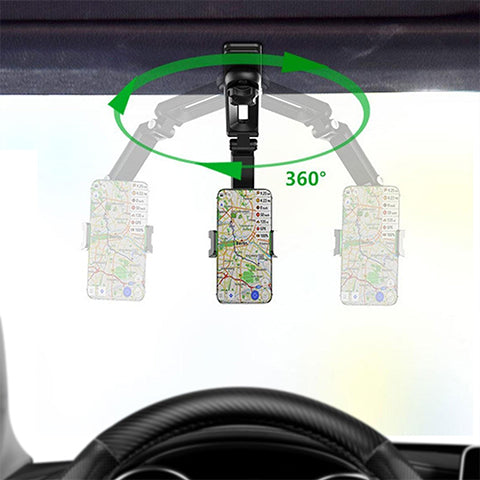 Rotatable and retractable car phone holder | Stornfield