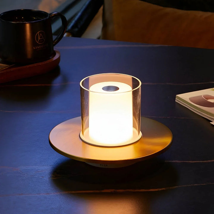 Glass Candle Table Lamp | Stornfield