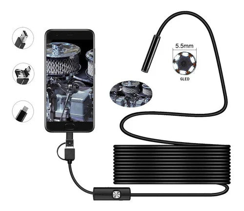 Woyuosn HD Endoscope Camera 5 Meter | Stornfield
