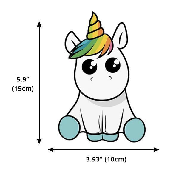 Dabbing Unicorn Vinyl Decal Sticker | Stornfield