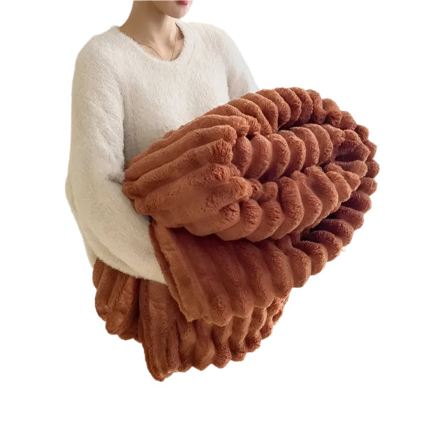 NordiNest Stornfield Plush Blanket