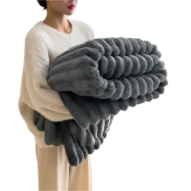 NordiNest Stornfield Plush Blanket