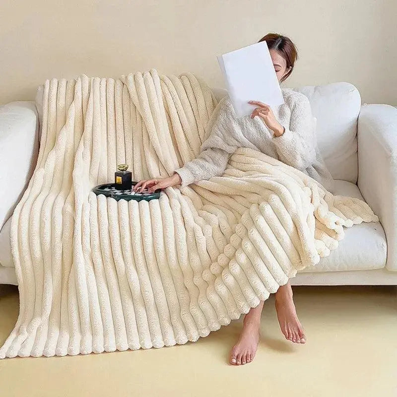 NordiNest Stornfield Plush Blanket