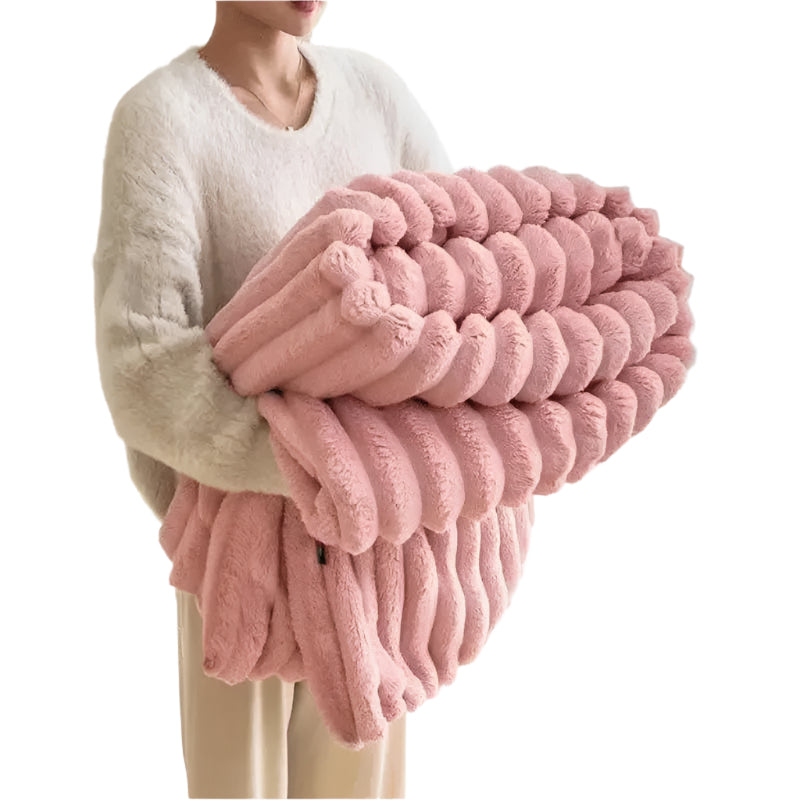 NordiNest Stornfield Plush Blanket