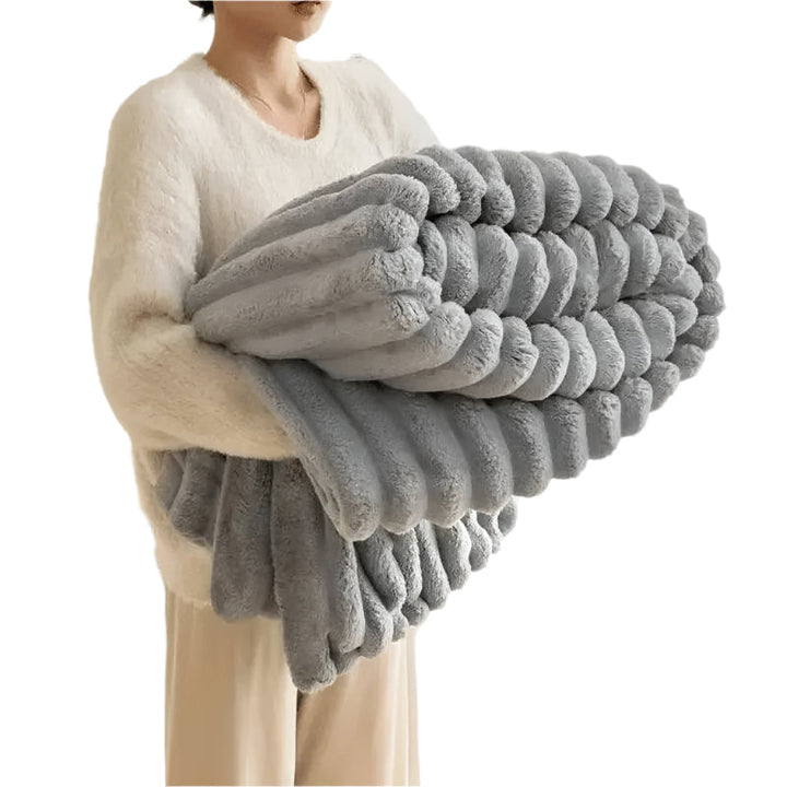 NordiNest Stornfield Plush Blanket