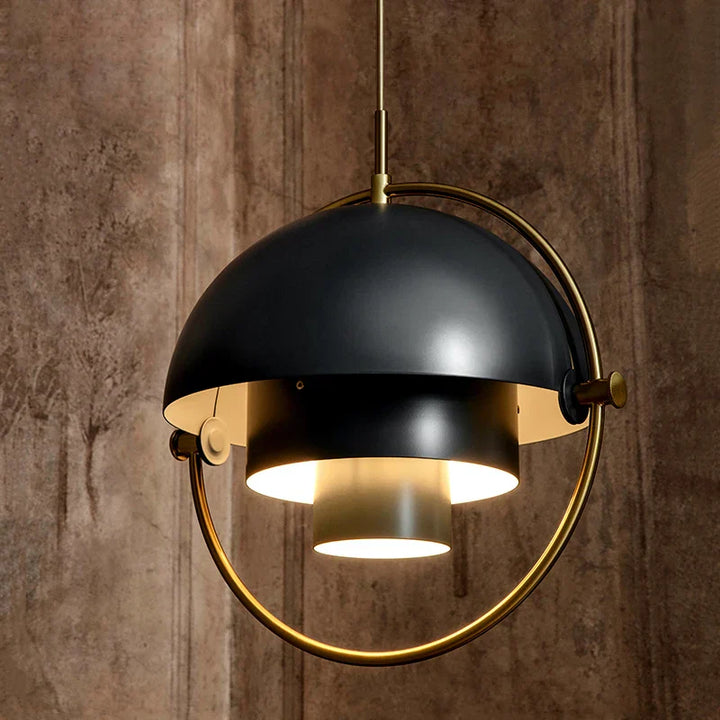 Modern Danish Iron Pendant Lamp – Minimalist Industrial Design for Dining Room and Living Room | Stornfield