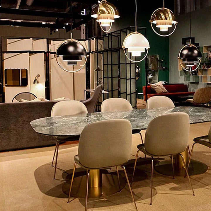 Modern Danish Iron Pendant Lamp – Minimalist Industrial Design for Dining Room and Living Room | Stornfield