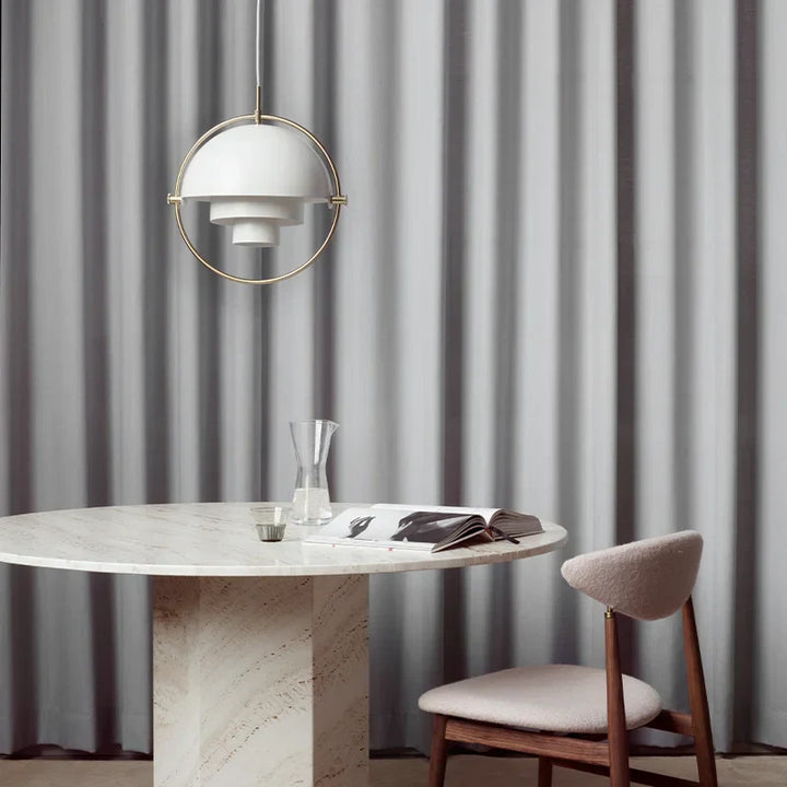 Modern Danish Iron Pendant Lamp – Minimalist Industrial Design for Dining Room and Living Room | Stornfield
