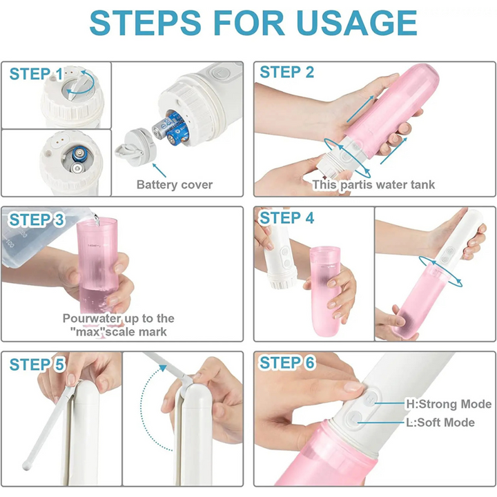 Compact electric travel bidet | Stornfield
