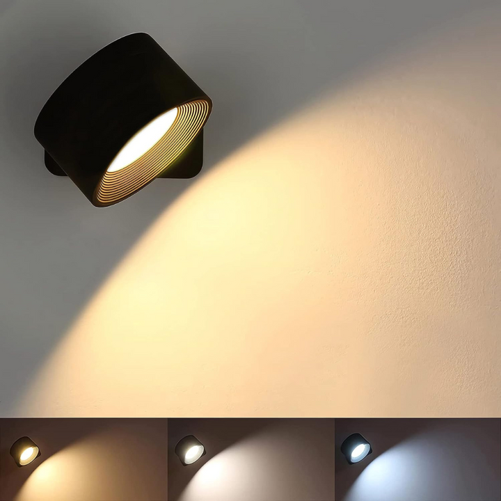 Stornfield | FlexiLamp – 360° Rechargeable Cordless Wall Lamp