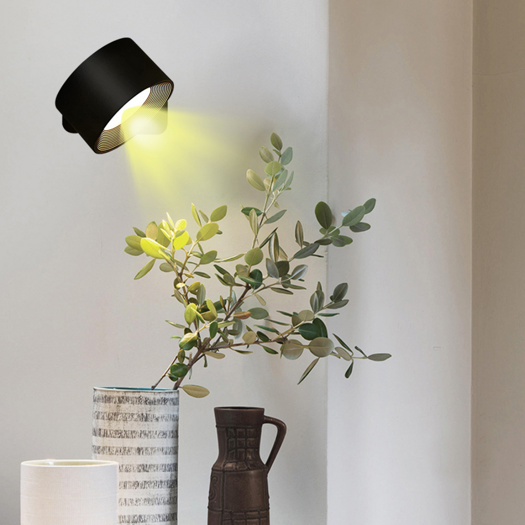 Stornfield | FlexiLamp – 360° Rechargeable Cordless Wall Lamp
