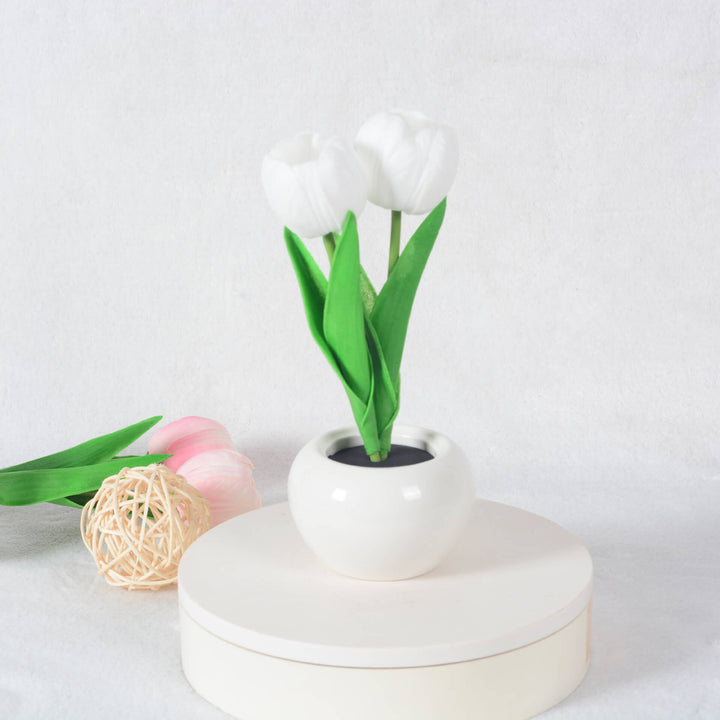 Stornfield | LED Table Lamp Night Tulip Peony Creative Modern Simulation