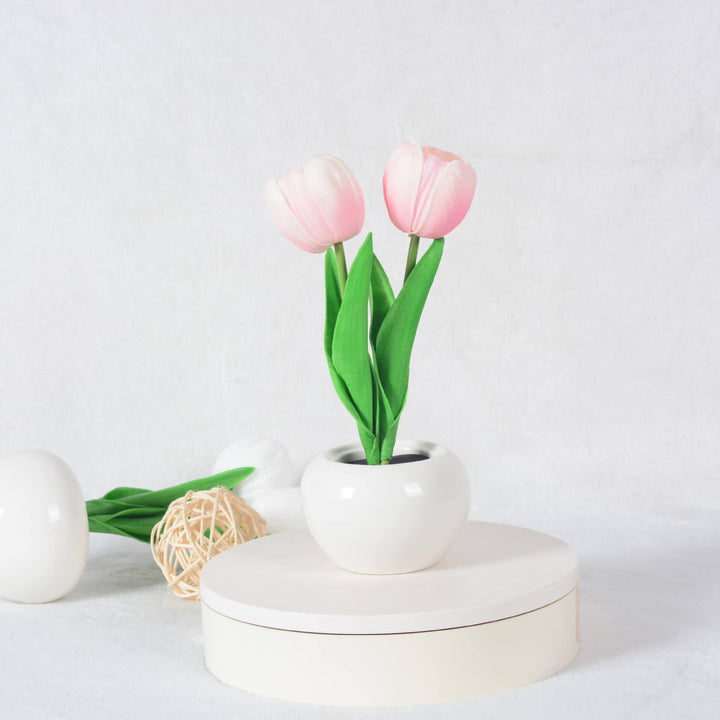 Stornfield | LED Table Lamp Night Tulip Peony Creative Modern Simulation