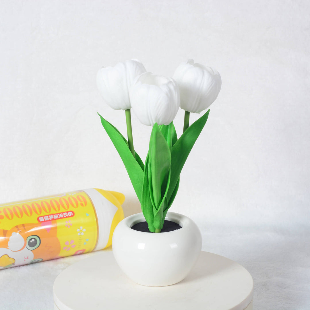 Stornfield | LED Table Lamp Night Tulip Peony Creative Modern Simulation