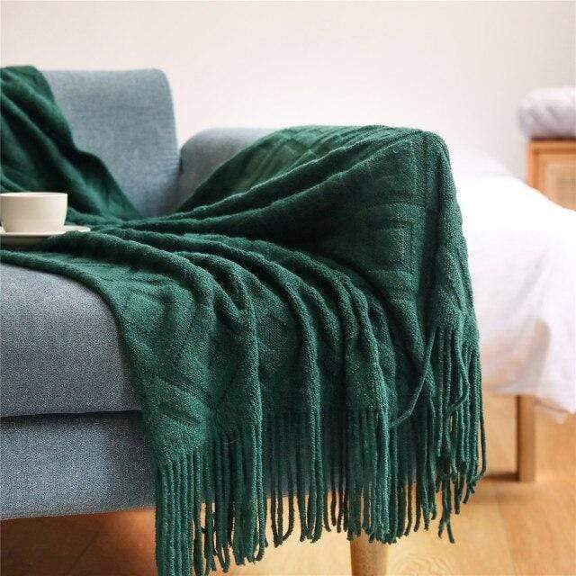 Diamond-shaped blanket Stornfield