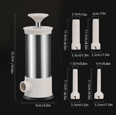 Stornfield | Sausage Stuffer with 4 Filling Tubes of Different Sizes
