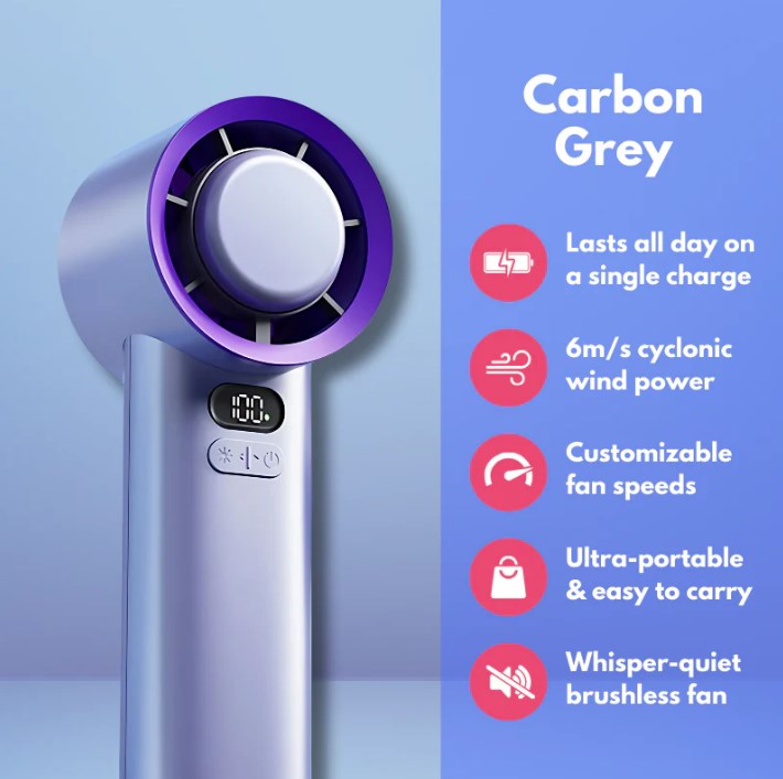 Portable Handheld Cyclone Fan | Stornfield