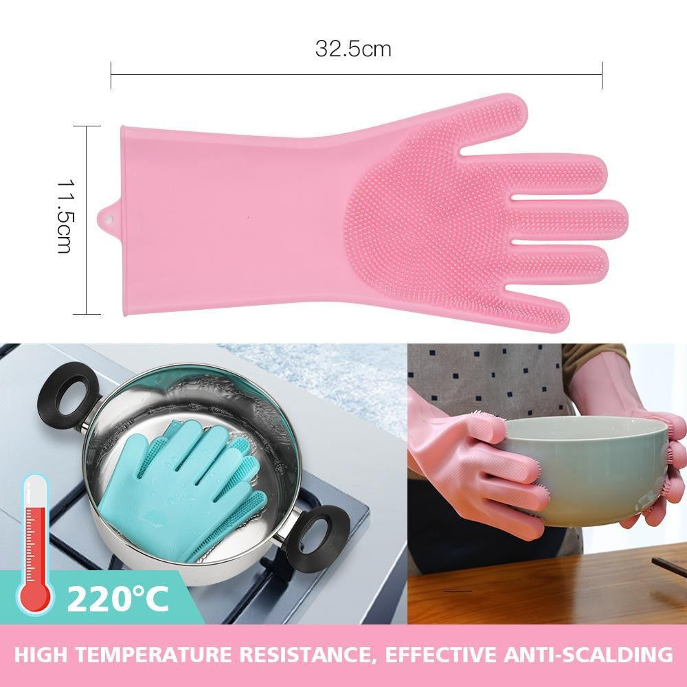 Multi-Purpose Scrubber Dishwashing Gloves | Stornfield