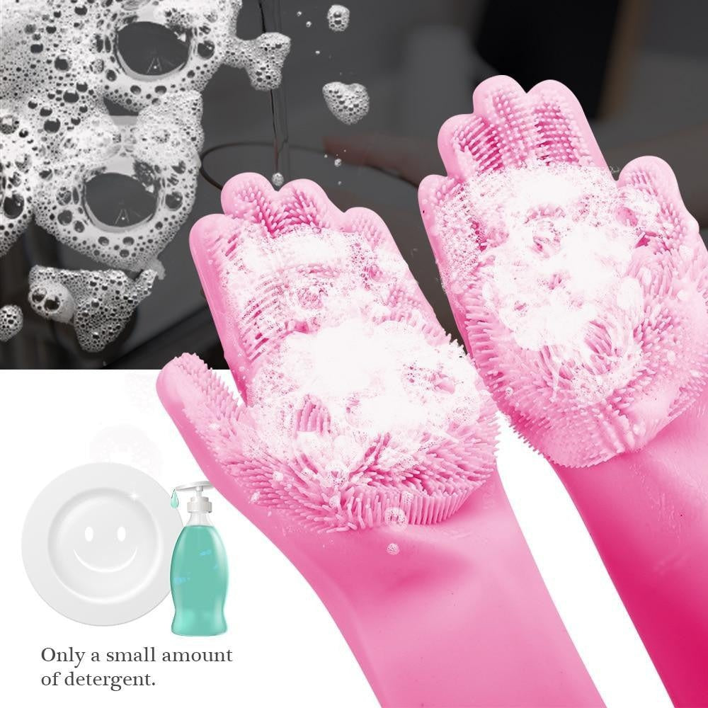 Multi-Purpose Scrubber Dishwashing Gloves | Stornfield