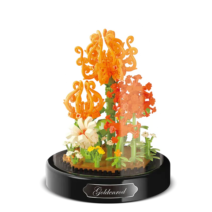 Stornfield | BloomBrick DIY Micro Flower Building Blocks | Mini Brick Puzzle | Home Decoration & Gift Idea for Kids
