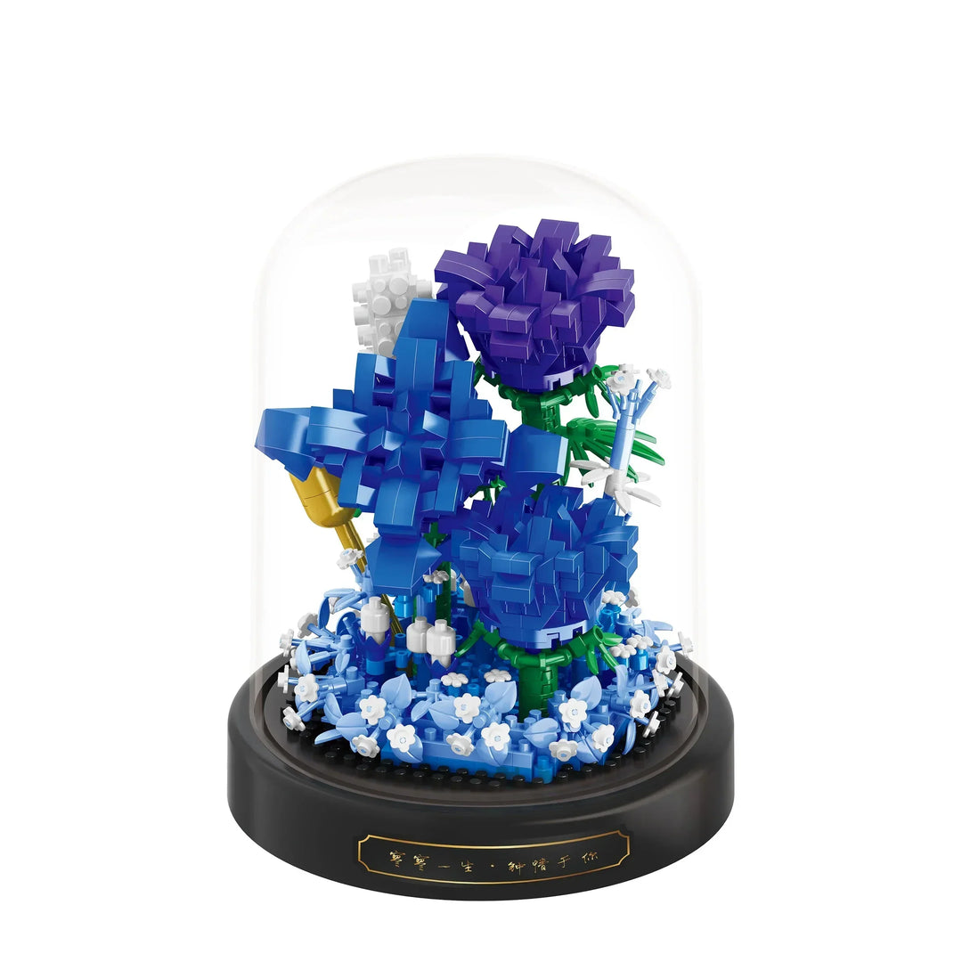 Stornfield | BloomBrick DIY Micro Flower Building Blocks | Mini Brick Puzzle | Home Decoration & Gift Idea for Kids