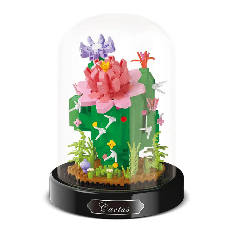 Stornfield | BloomBrick DIY Micro Flower Building Blocks | Mini Brick Puzzle | Home Decoration & Gift Idea for Kids