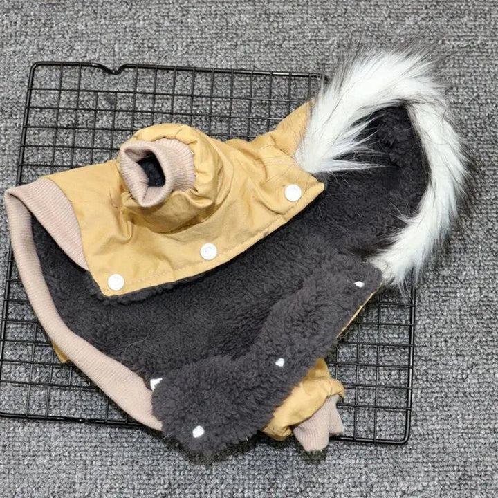 Stornfield | Dog Coat with Fur Hood - Dog and Cat Apparel