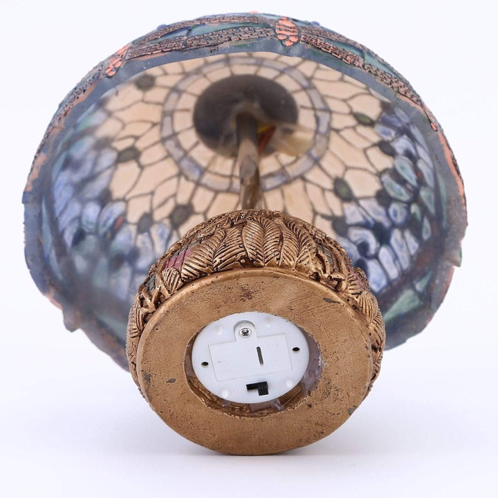 Vintage-Dragonfly-Lamp - Floral Elegance and Softness | Stornfield