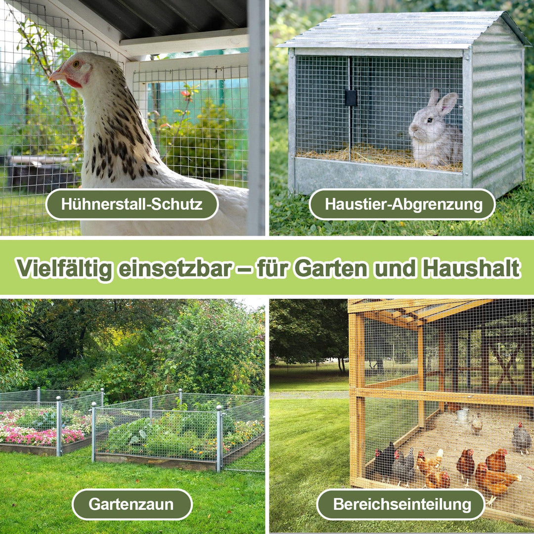 Wire mesh Galvanized 5m/10m Aviary wire Mole mesh | Stornfield