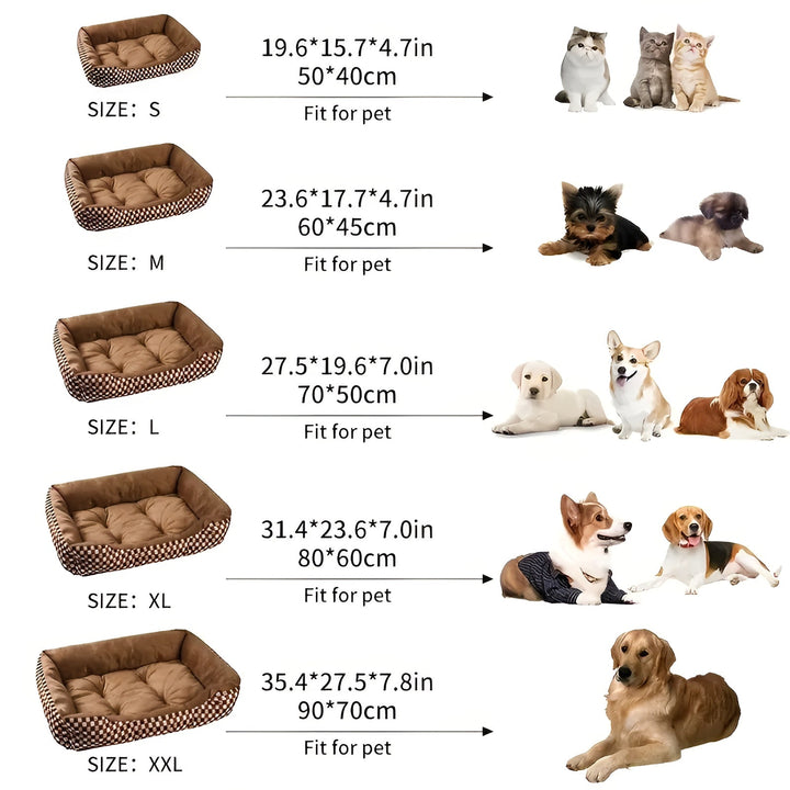 Luxury Orthopedic Plush Pet Bed - PlushNest | Stornfield
