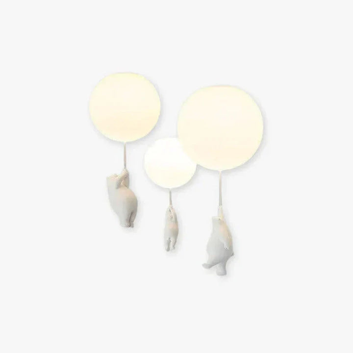 Stornfield | DreamyBear Lamp - Kids' Ceiling Lamp with Bear and Balloon