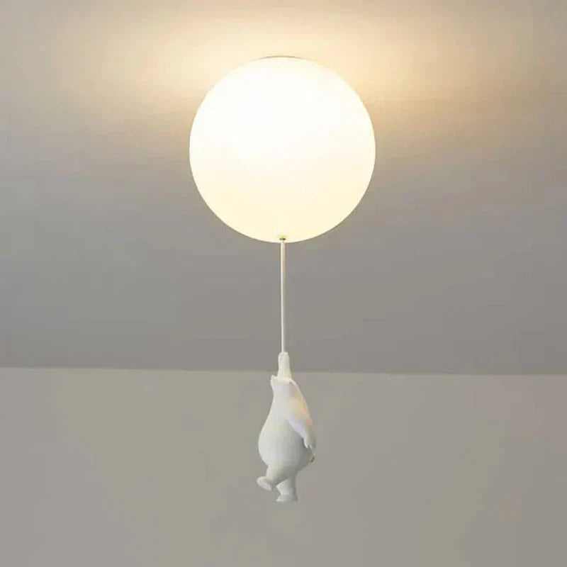 Stornfield | DreamyBear Lamp - Kids' Ceiling Lamp with Bear and Balloon