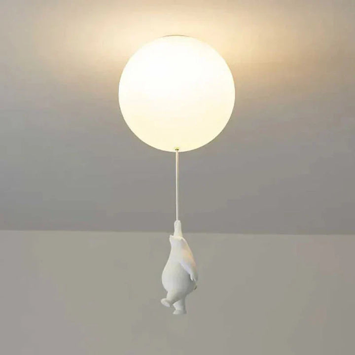 Stornfield | DreamyBear Lamp - Kids' Ceiling Lamp with Bear and Balloon